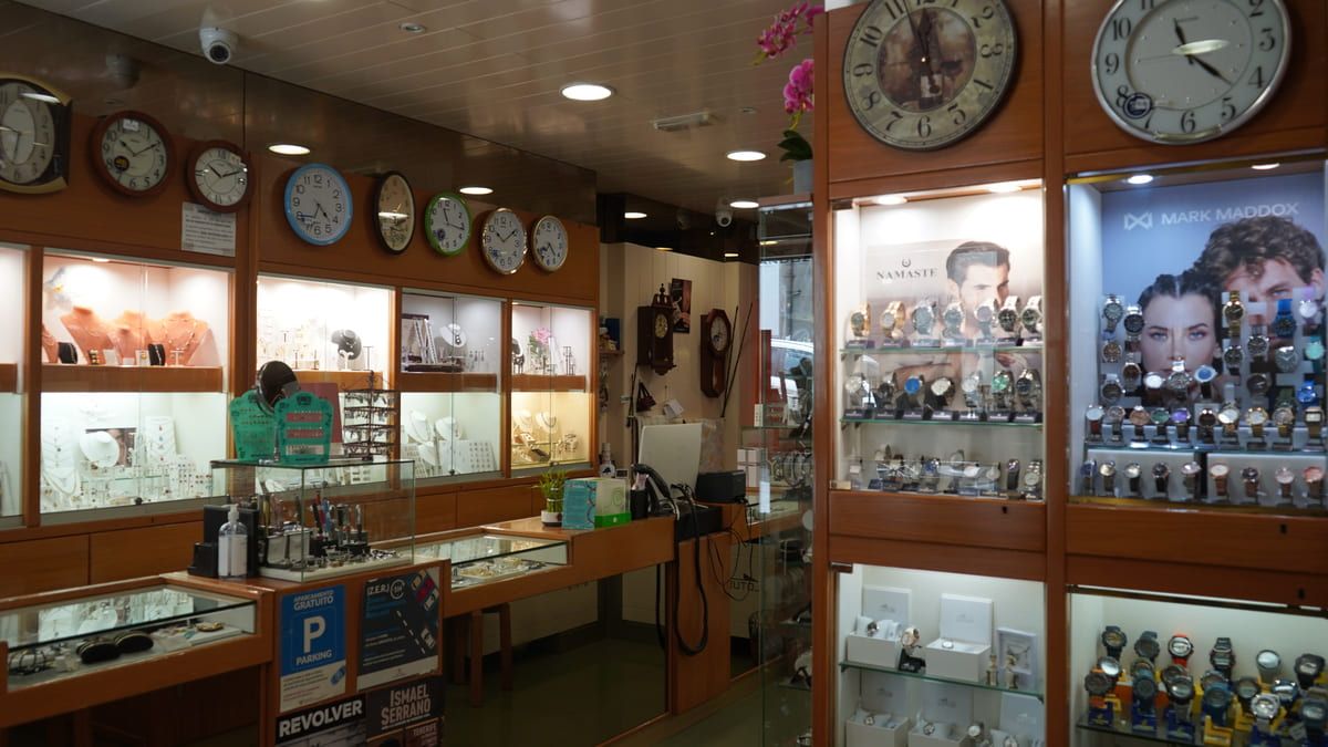 Interior de Joyería Germán